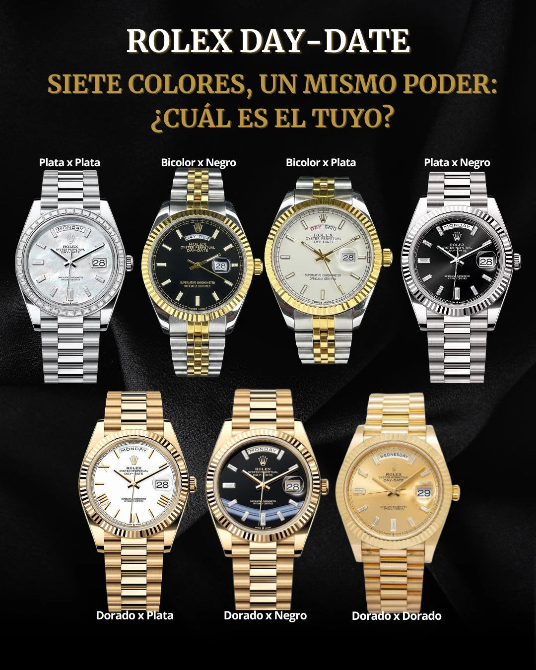 Rolex Day-Date™️1.1 | Poder, Lujo y Autoridad Absoluta